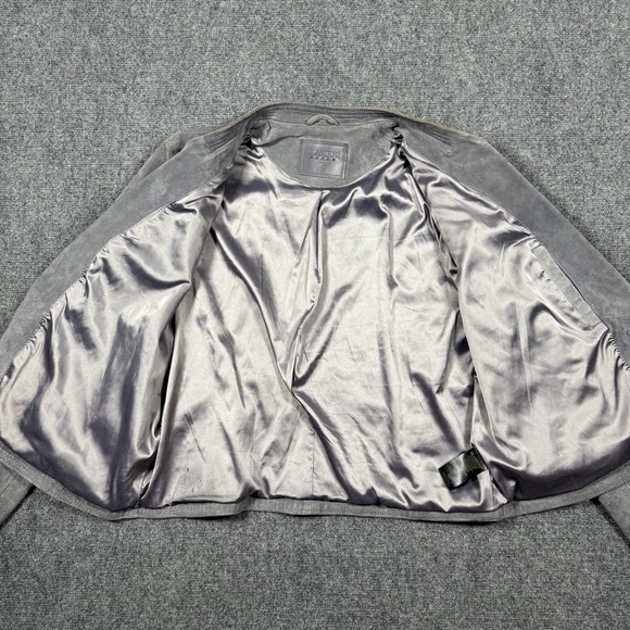 Blank NYC Suede Leather Moto Jacket Brown Asymmetrical Moto Women's Size XXL - Picture 4 of 10